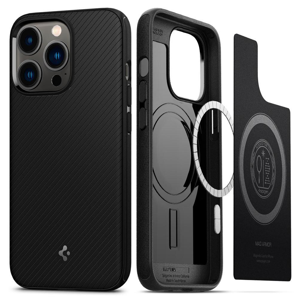 

Чехол Spigen Mag Armor для iPhone 13 Pro Matte Black