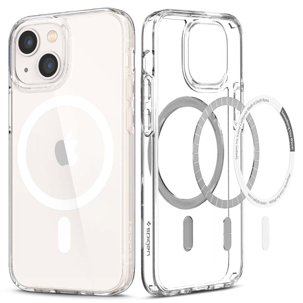 

Чехол Spigen Ultra Hybrid Mag для iPhone 13 Mini White