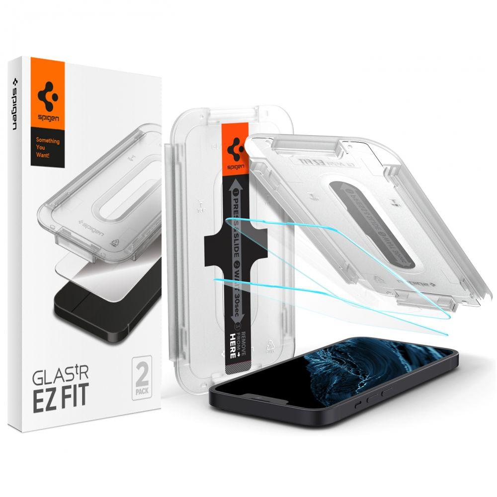 

Защитное стекло Spigen Glas.tR EZ FIT 2-Pack для iPhone 13 Pro Max Clear