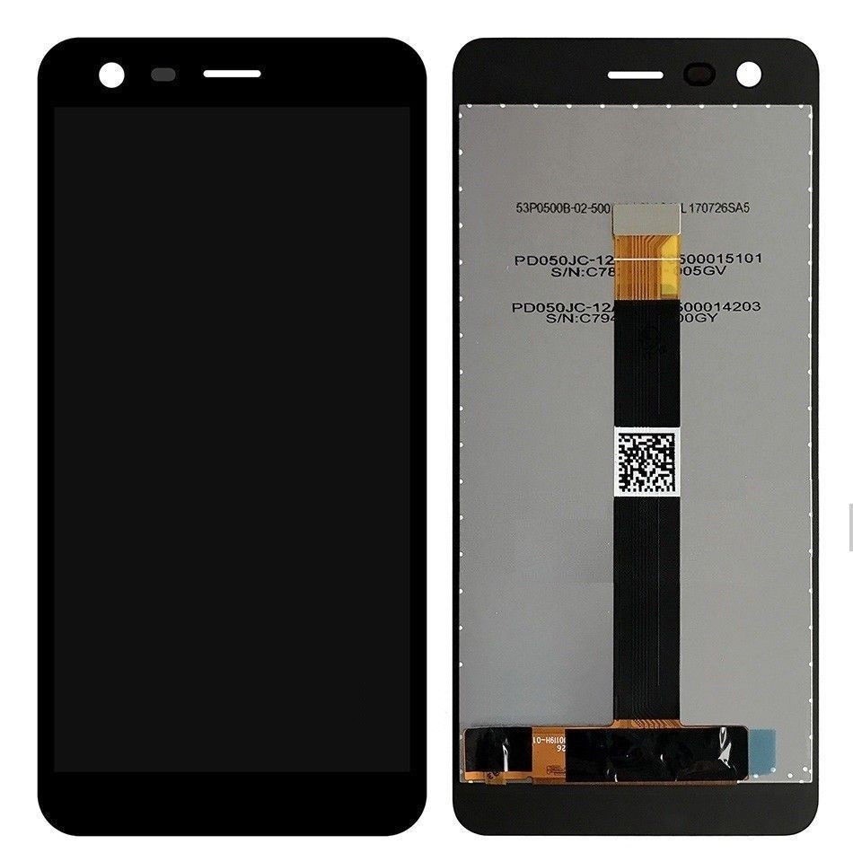 

Дисплей для Nokia 2 TA-1007, Dual Sim TA-1029, TA-1035 с сенсором (тачскрином) черный