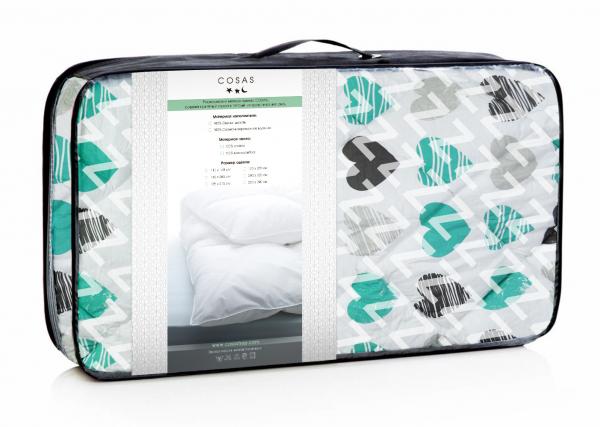 

Одеяло Cosas Sil LoveGreyMint 110х140