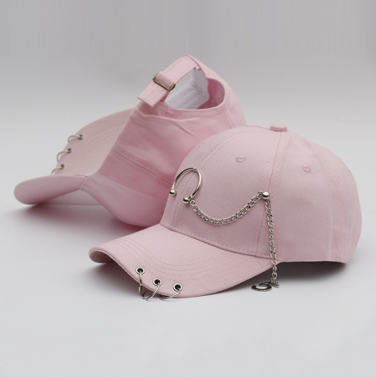 

Кепка Jsstore Полукруг с кольцами Розовая