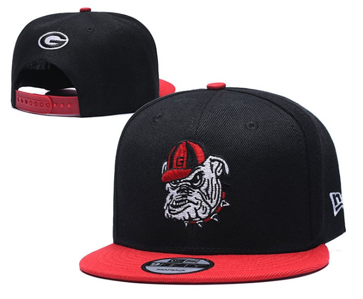 

Кепка Snapback Jsstore Бульдог с Красным Козырьком Черная