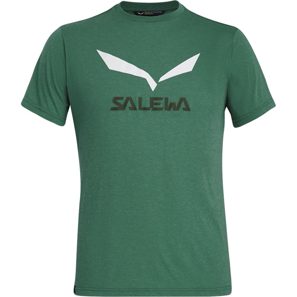 

Футболка Salewa Solidlogo Dri-Rel M S/S S Темно-зелений (013.002.7994)