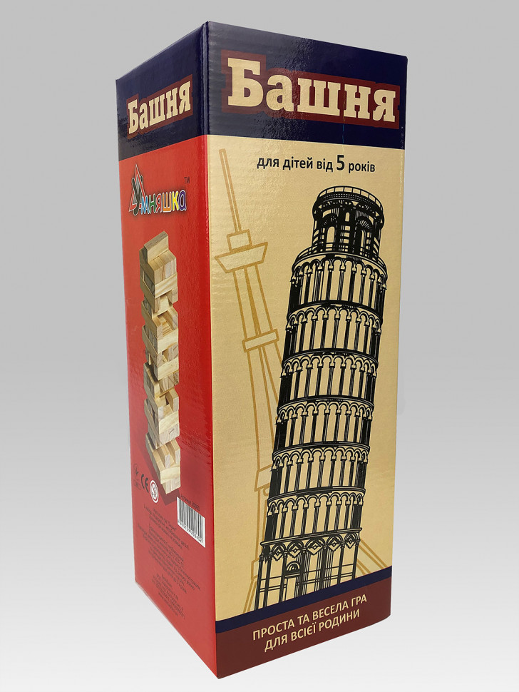 

Настольная игра "Башня" (44 шт.) Умняшка