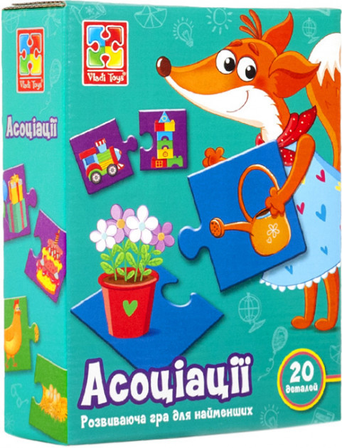 

Детская развивающая игра «Ассоциации» Vladi Toys