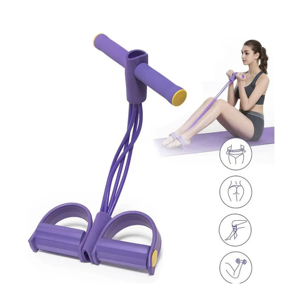 

Тренажер с эспандерами Body Trimmer - Фиолетовый