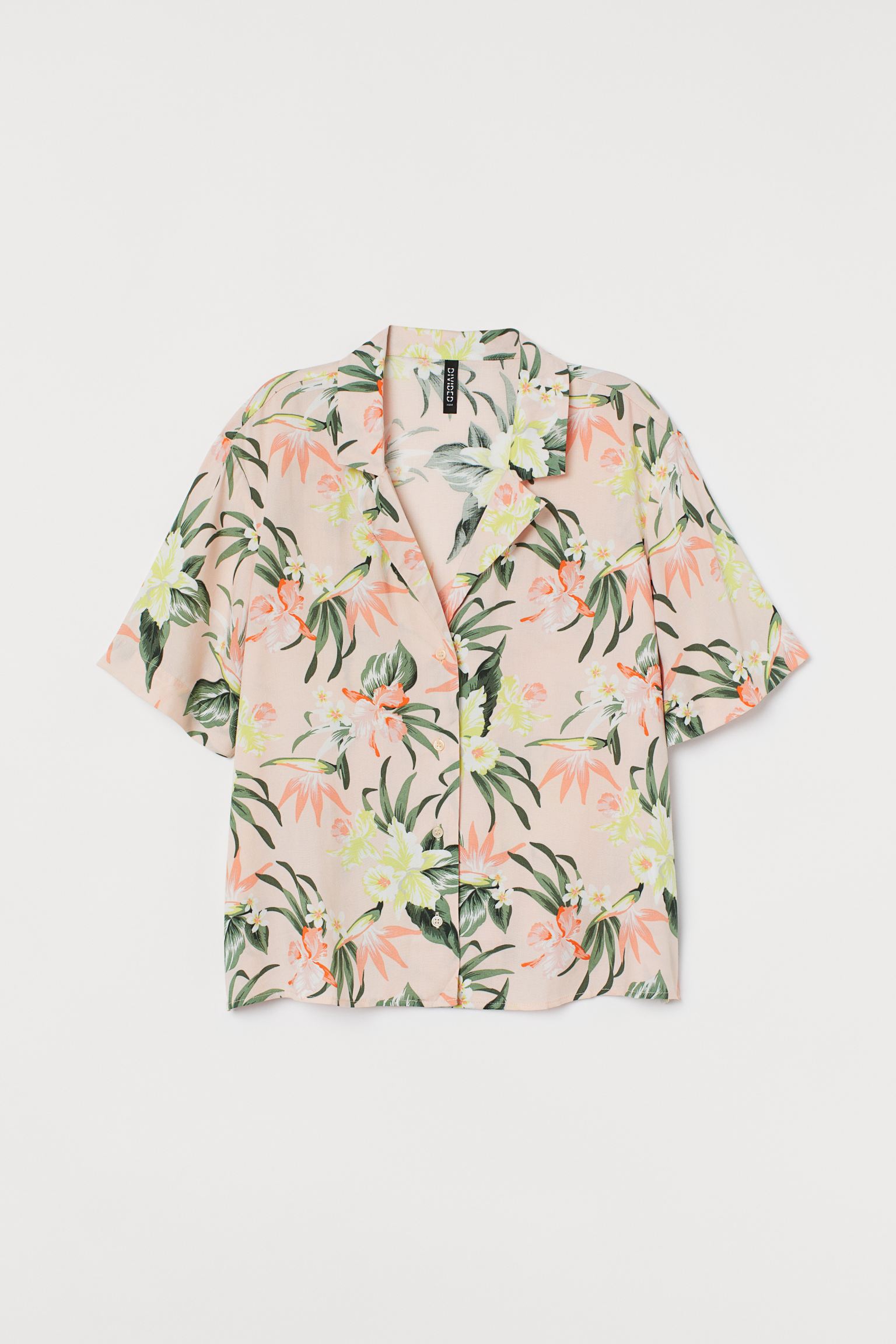 

Рубашка H&M  розовый цветы 4048720131, Рубашка H&M 36 розовый цветы 4048720131