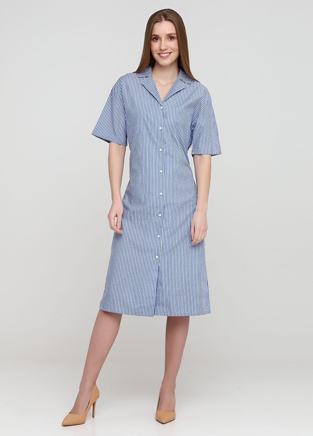 

Платье H&M 34Р Голубой 0769914_полос.гол_01
