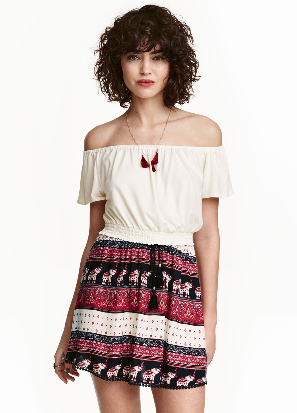 

Топ H&M  Белый 0379757_02, Топ H&M L Белый 0379757_02