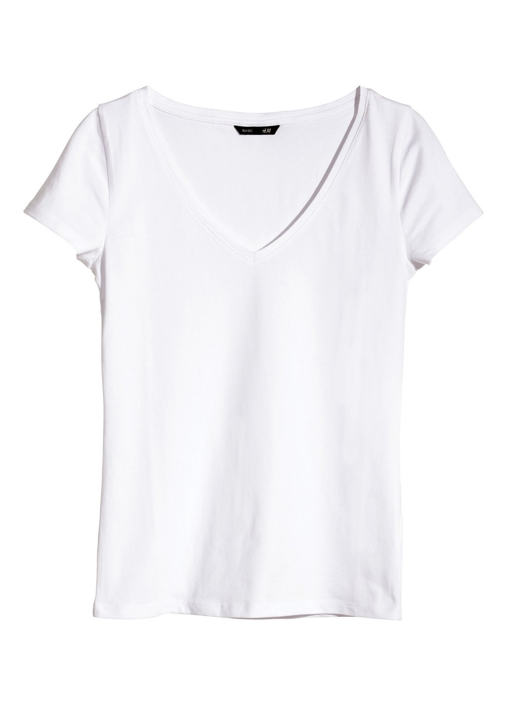 

Футболка H&M L Белый 0215248_бел_01