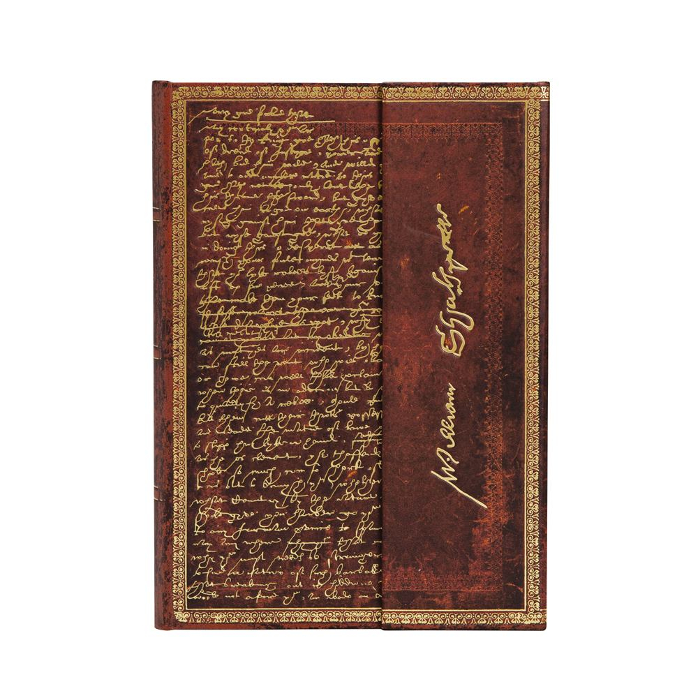 

Записник Paperblanks Шекспір / середній Лінійка (9781439729090)