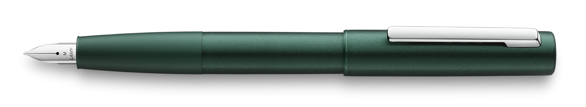 

Чорнильна Ручка Lamy Aion Темно-зелена M / Чорнила T10 Сині [077] (4014519734482)