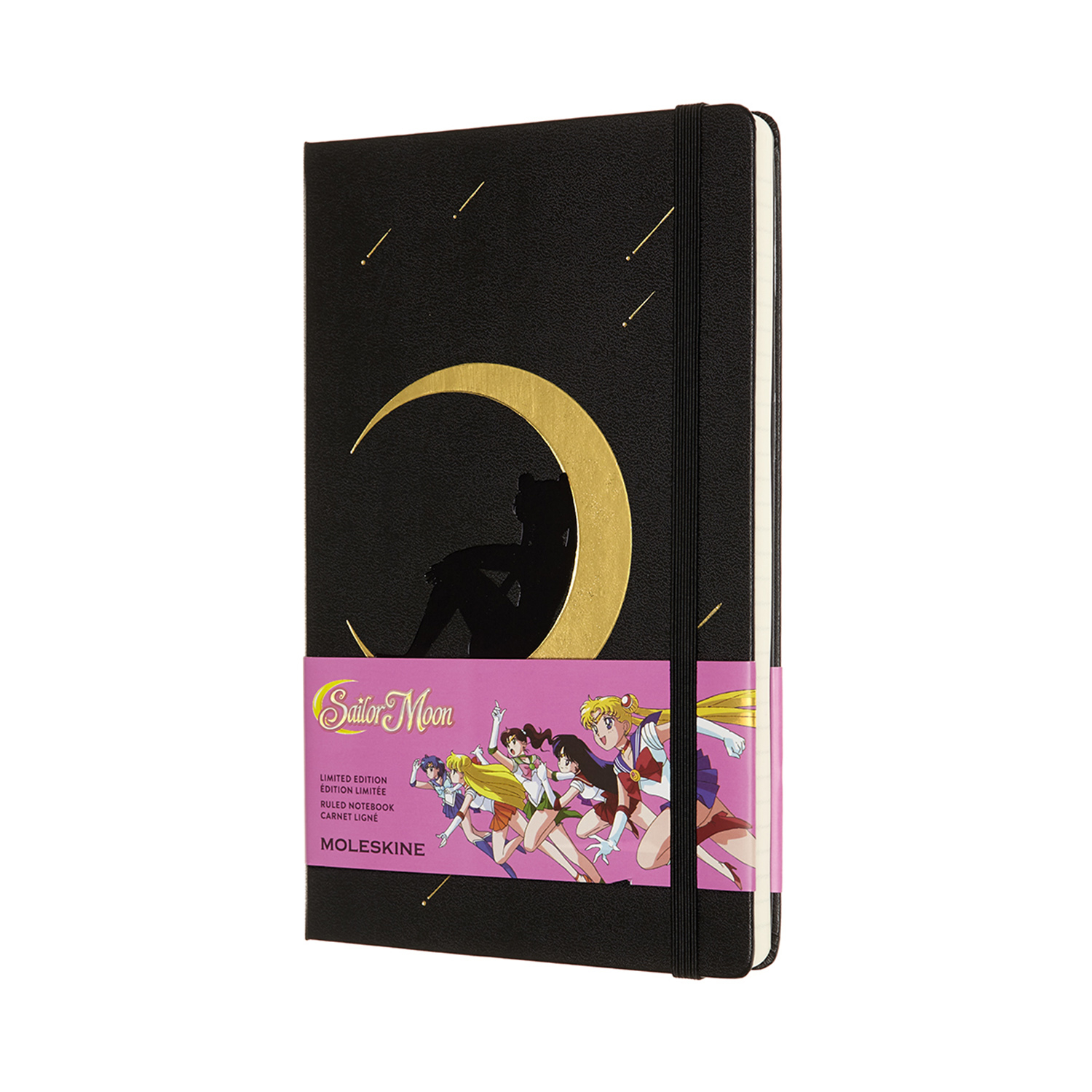 

Записник Moleskine Sailor Moon середній / Лінійка Чорний (8056420853698)
