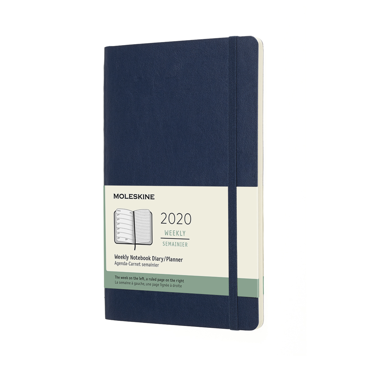 

Щотижневик Moleskine 2020 середній / Сапфір М’який (8058647629223)