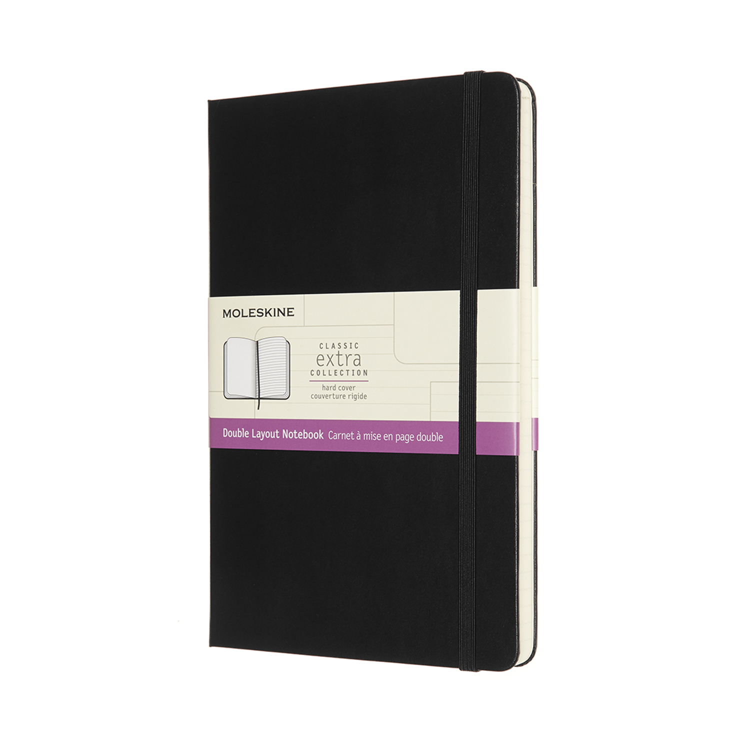 

Записник Moleskine Classic середній / Лінійка-Нелінований Чорний (8056420852943)