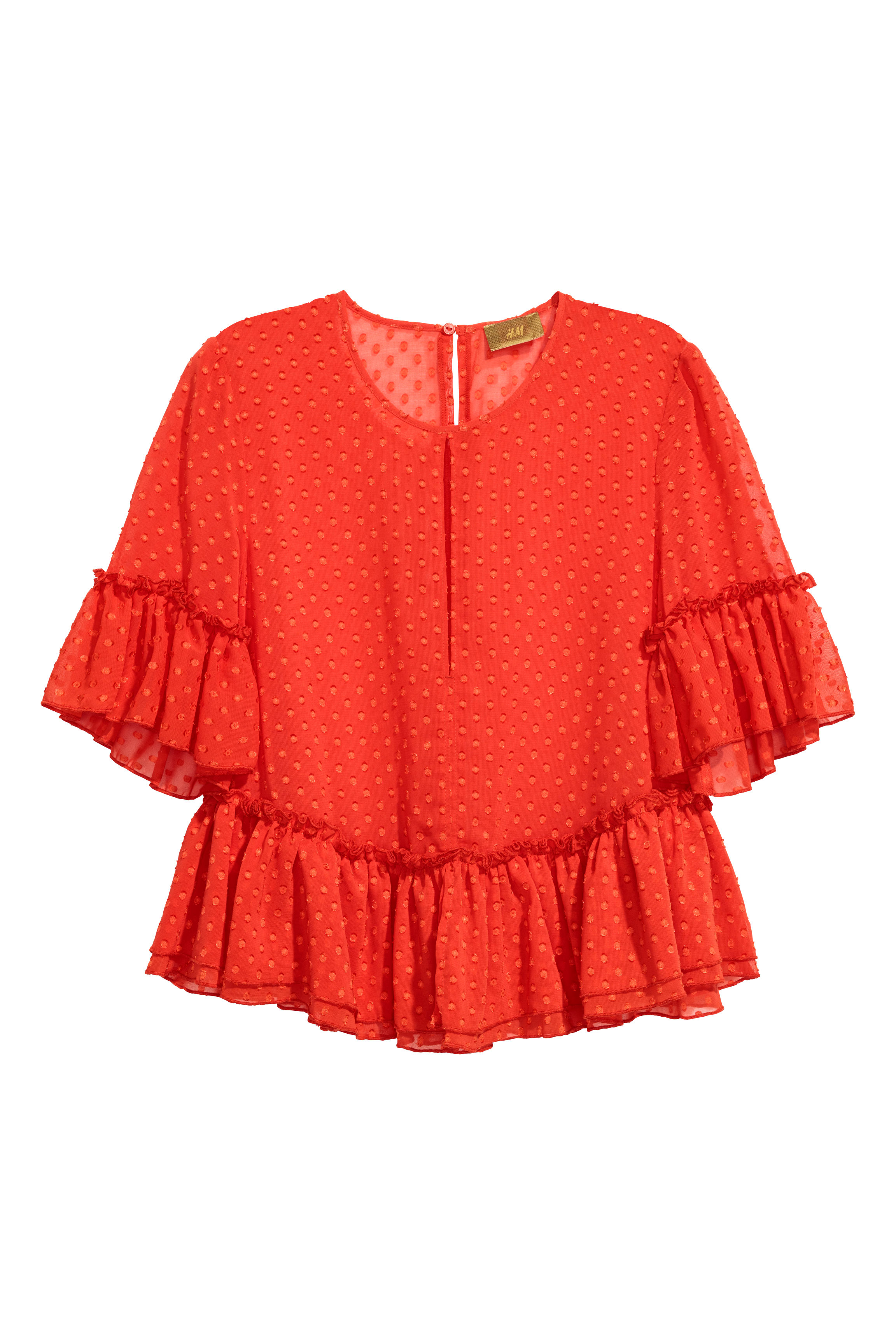 

Блуза H&M 0609595  красный, Блуза H&M 0609595 38 красный