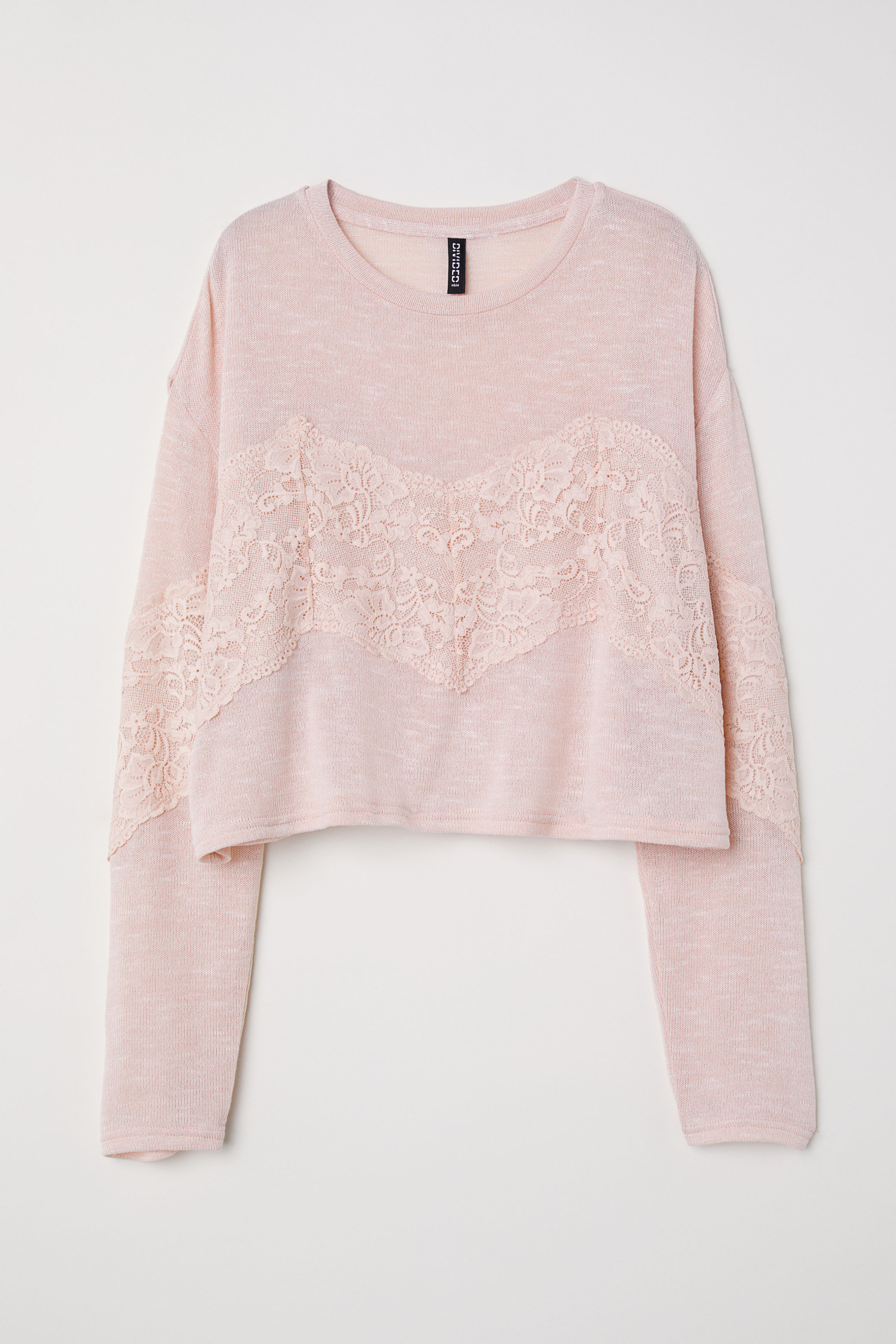 

Джемпер H&M 0635467  розовый, Джемпер H&M 0635467 S розовый