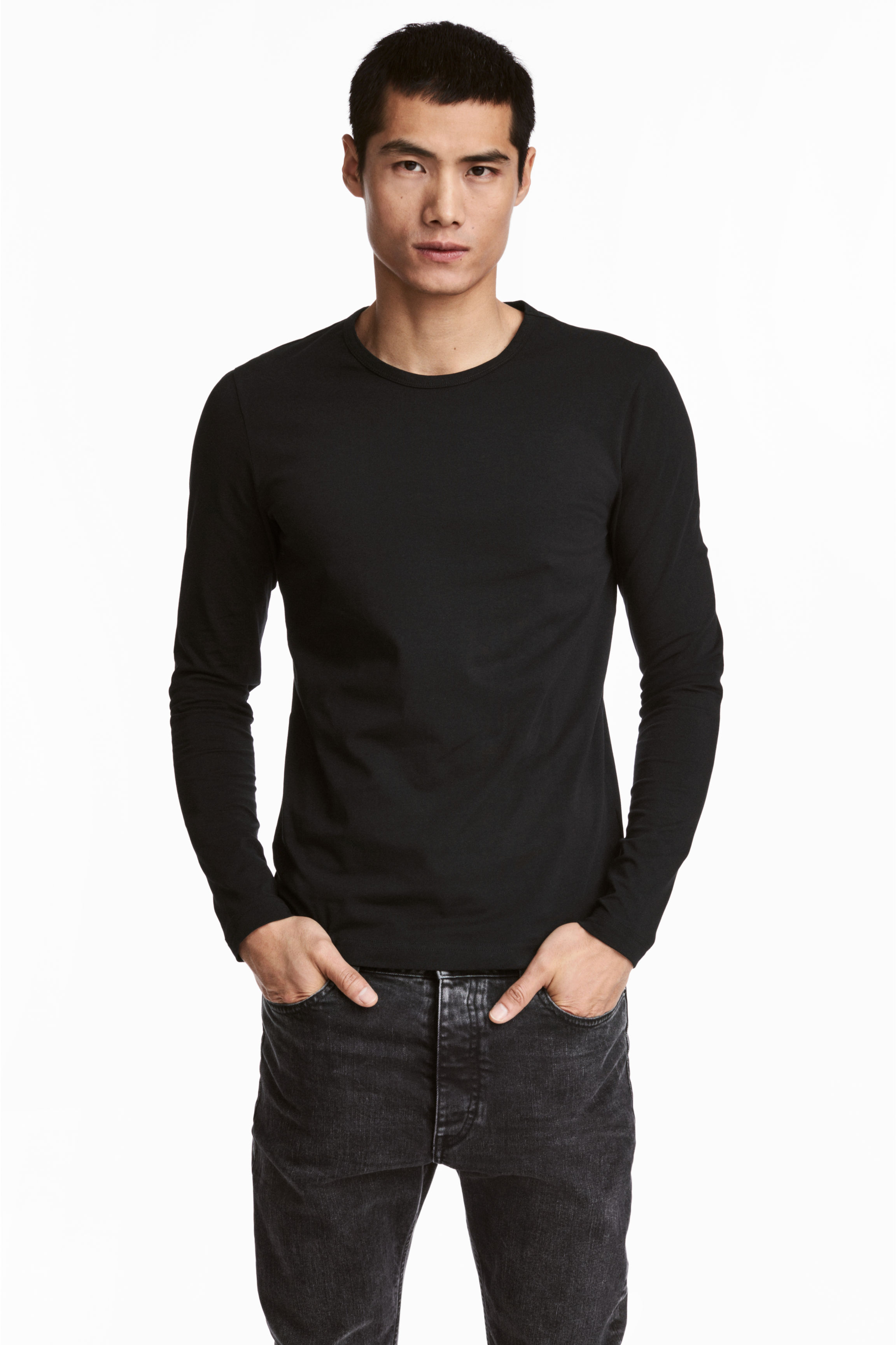 

Реглан H&M 0141645 L черный