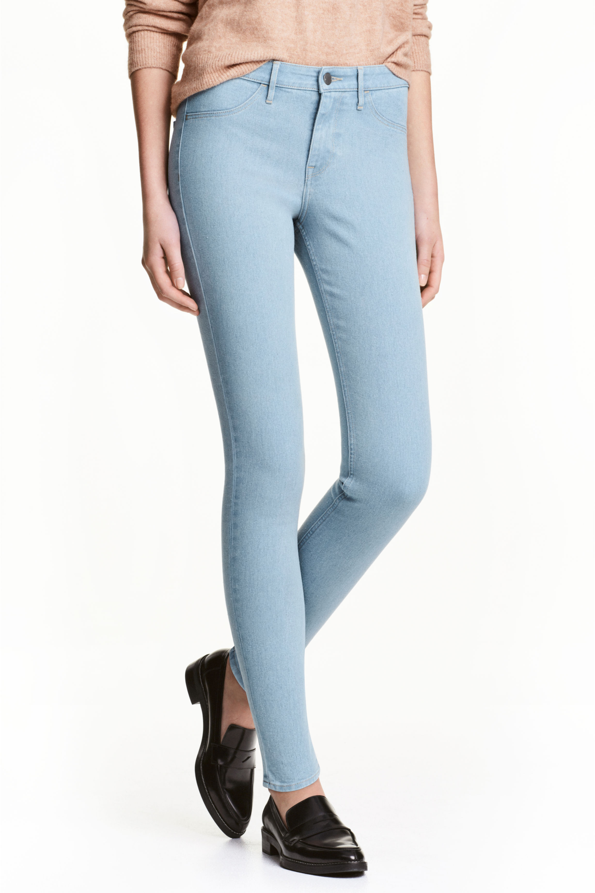 

Джинсы H&M 0399256-3537  голубой, Джинсы H&M 0399256-3537 26 голубой