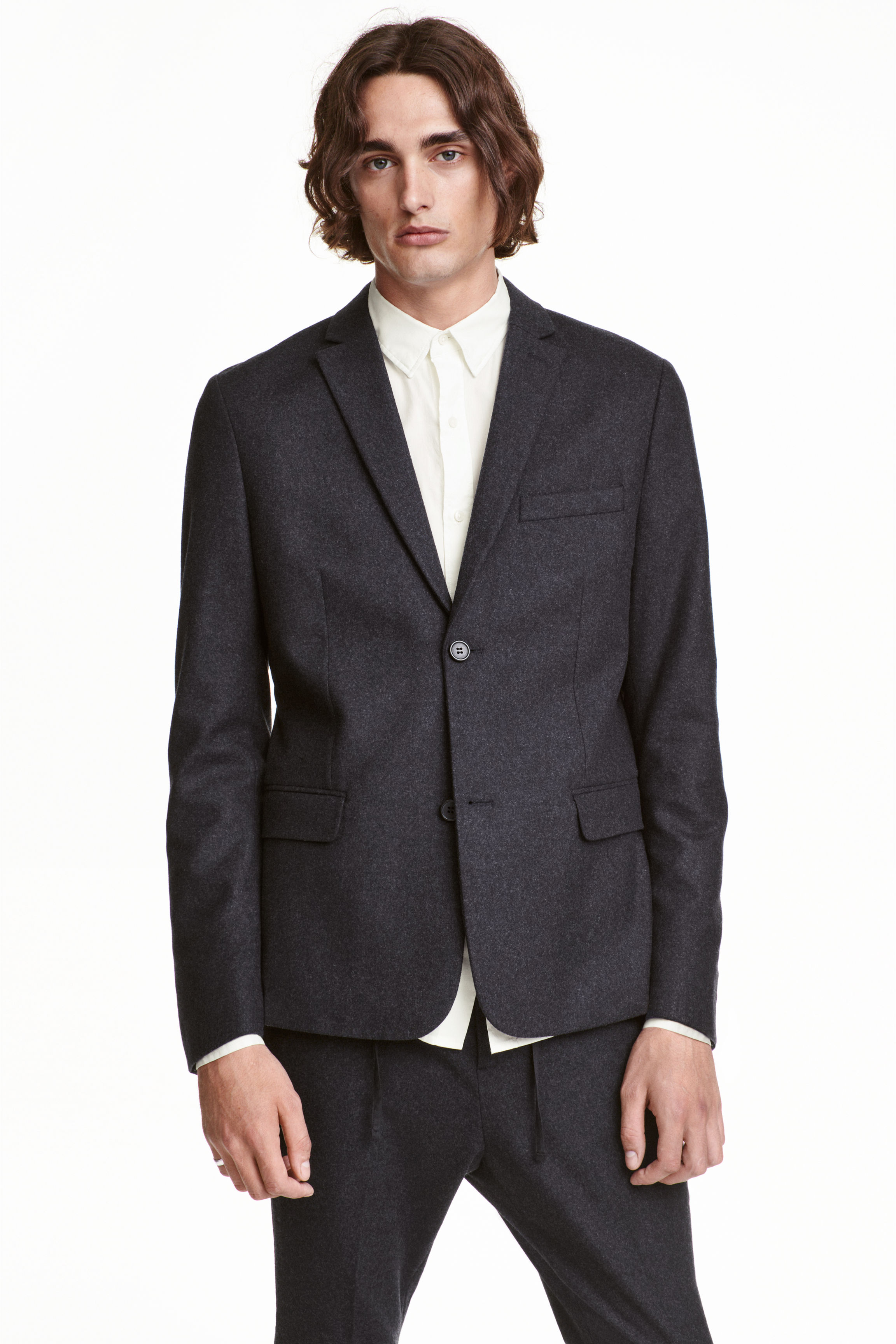 

Пиджак H&M 0391725  серый, Пиджак H&M 0391725 48 серый