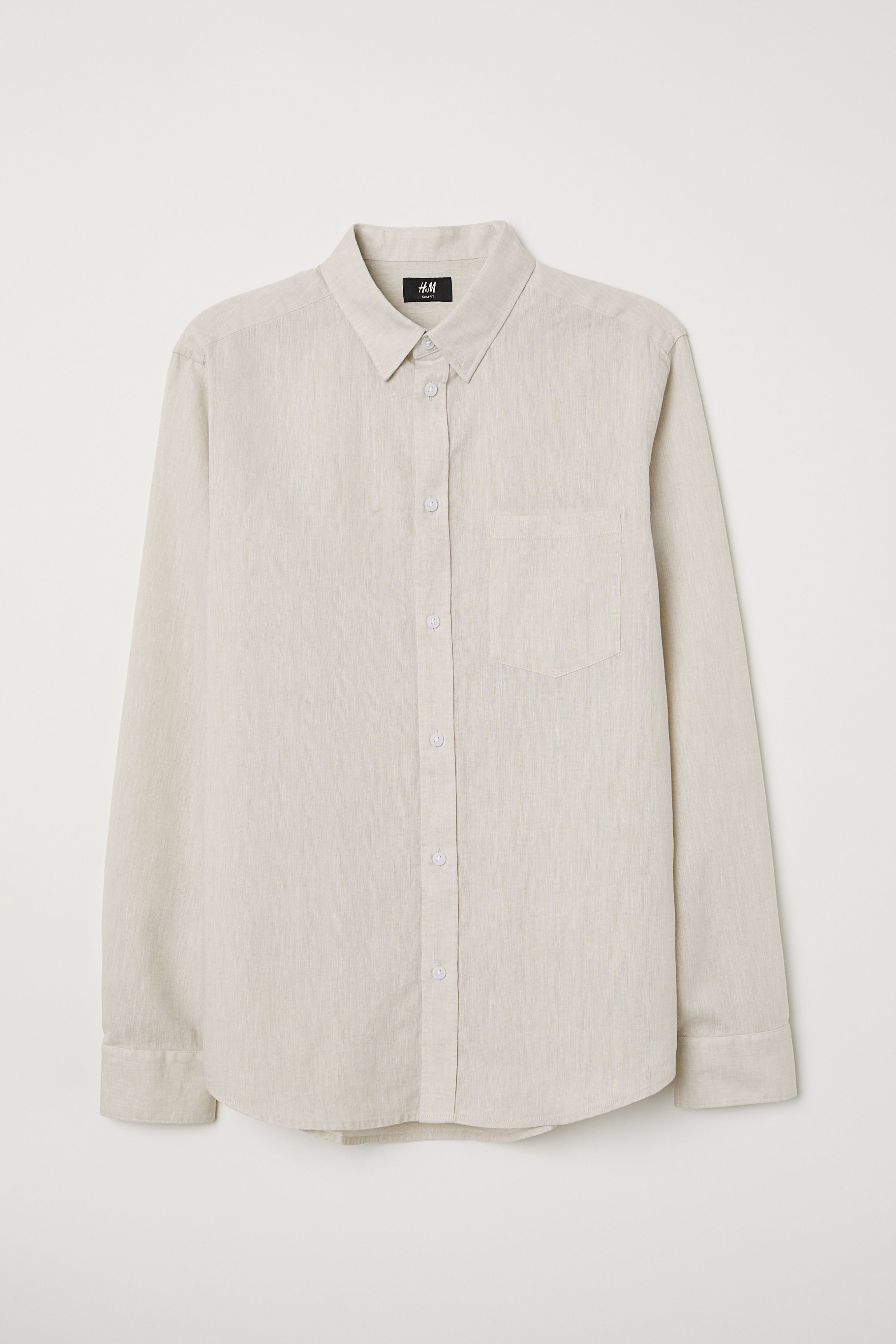 

Рубашка H&M 0636378 XXL бежевый