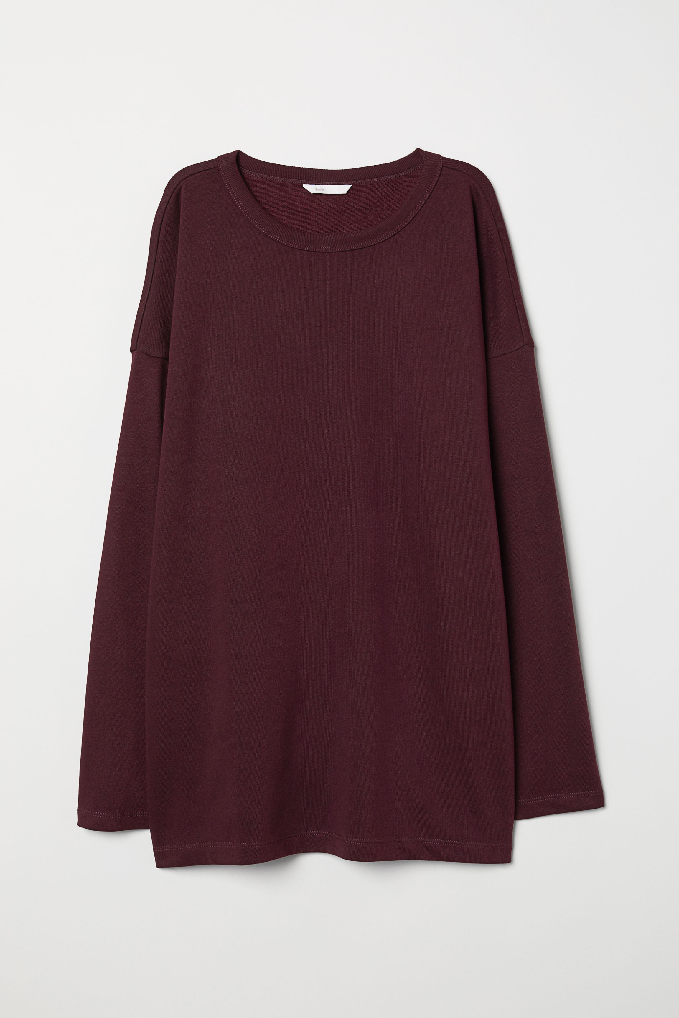 

Туника H&M 0676166-02  бордовый, Туника H&M 0676166-02 XS бордовый