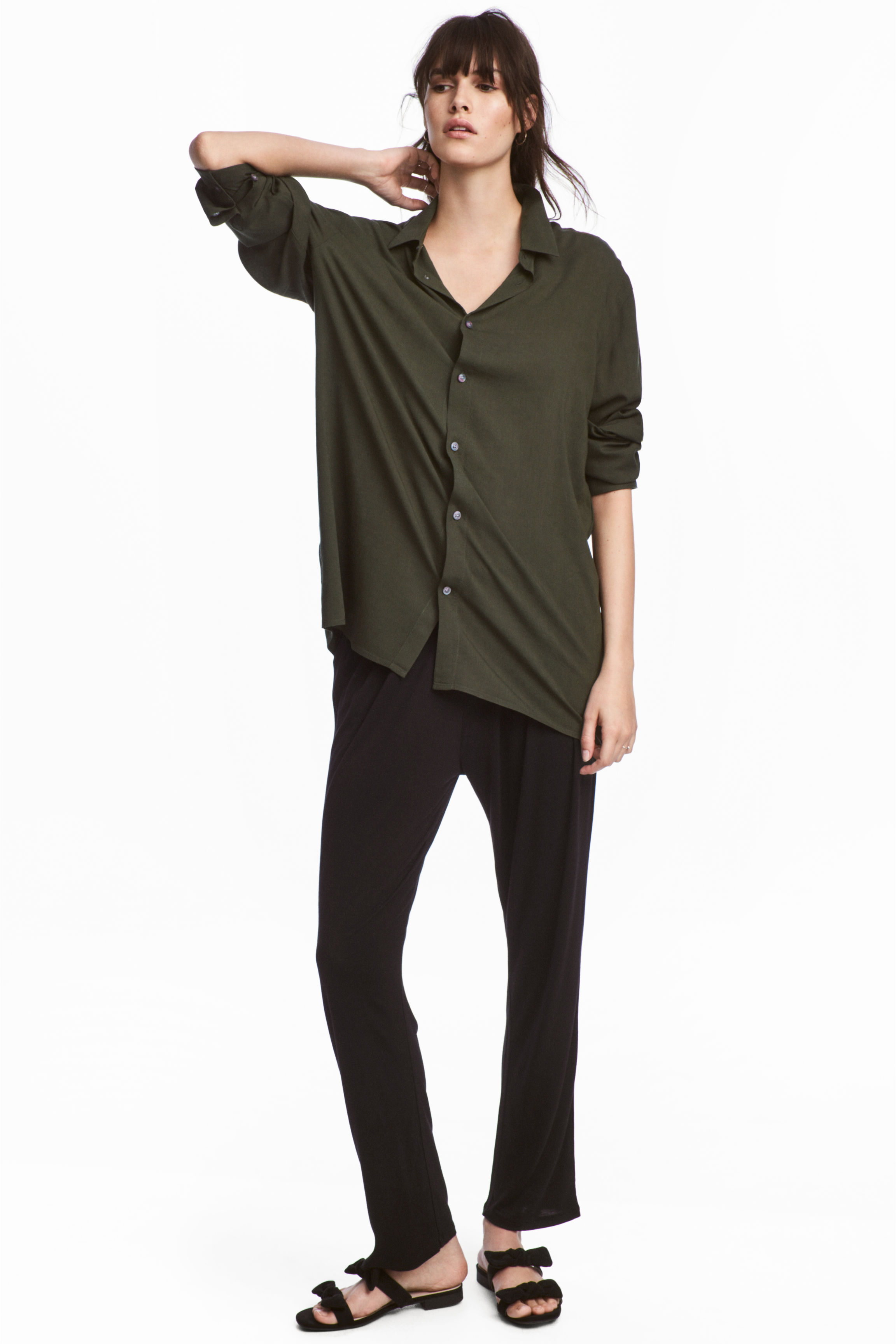 

Брюки H& 0489838-3631  черный, Брюки H&M 0489838-3631 M черный
