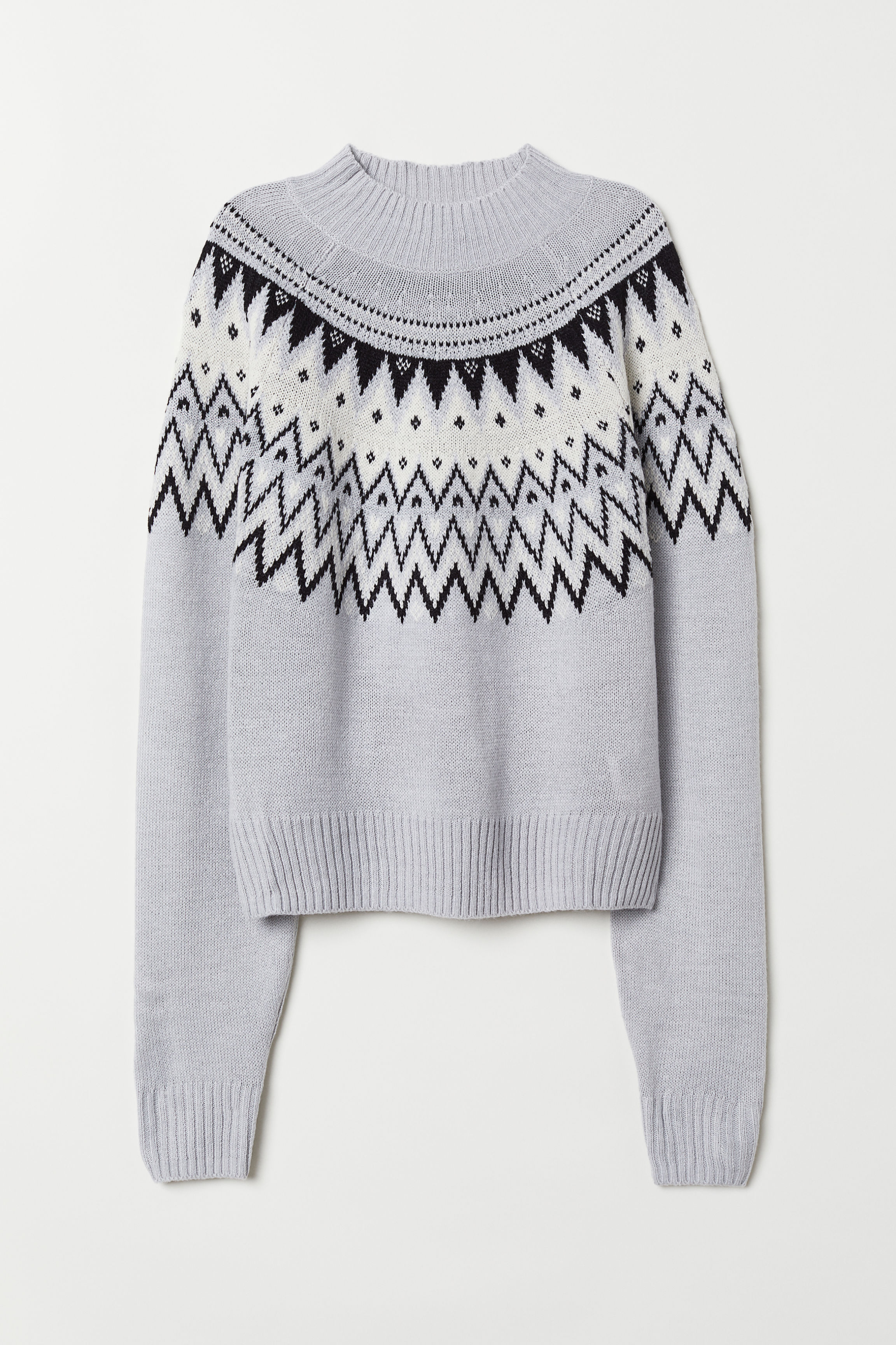 

Джемпер H&M 0669872-01 S серый