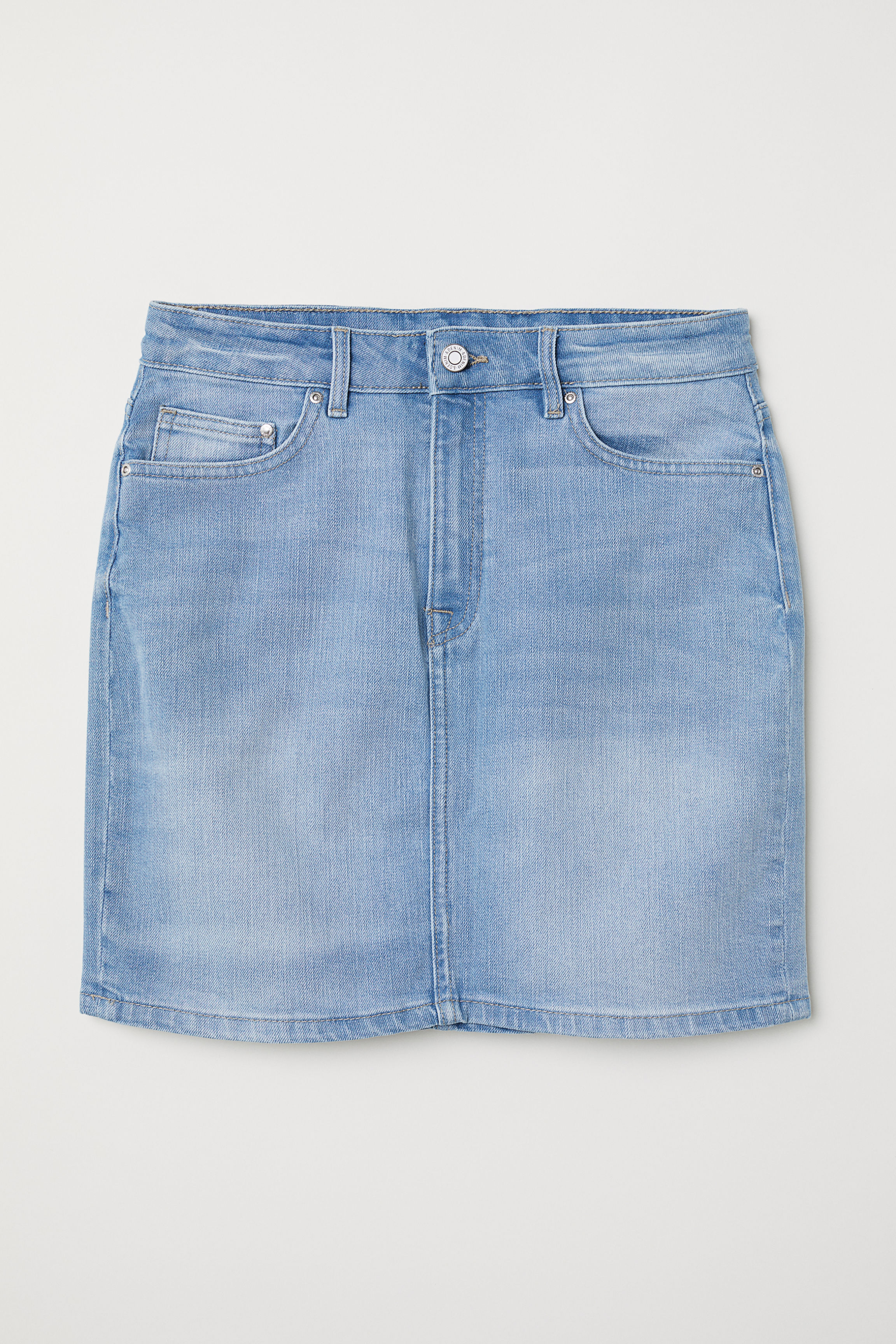 

Юбка H&M 0625768  голубой, Юбка H&M 0625768 38 голубой