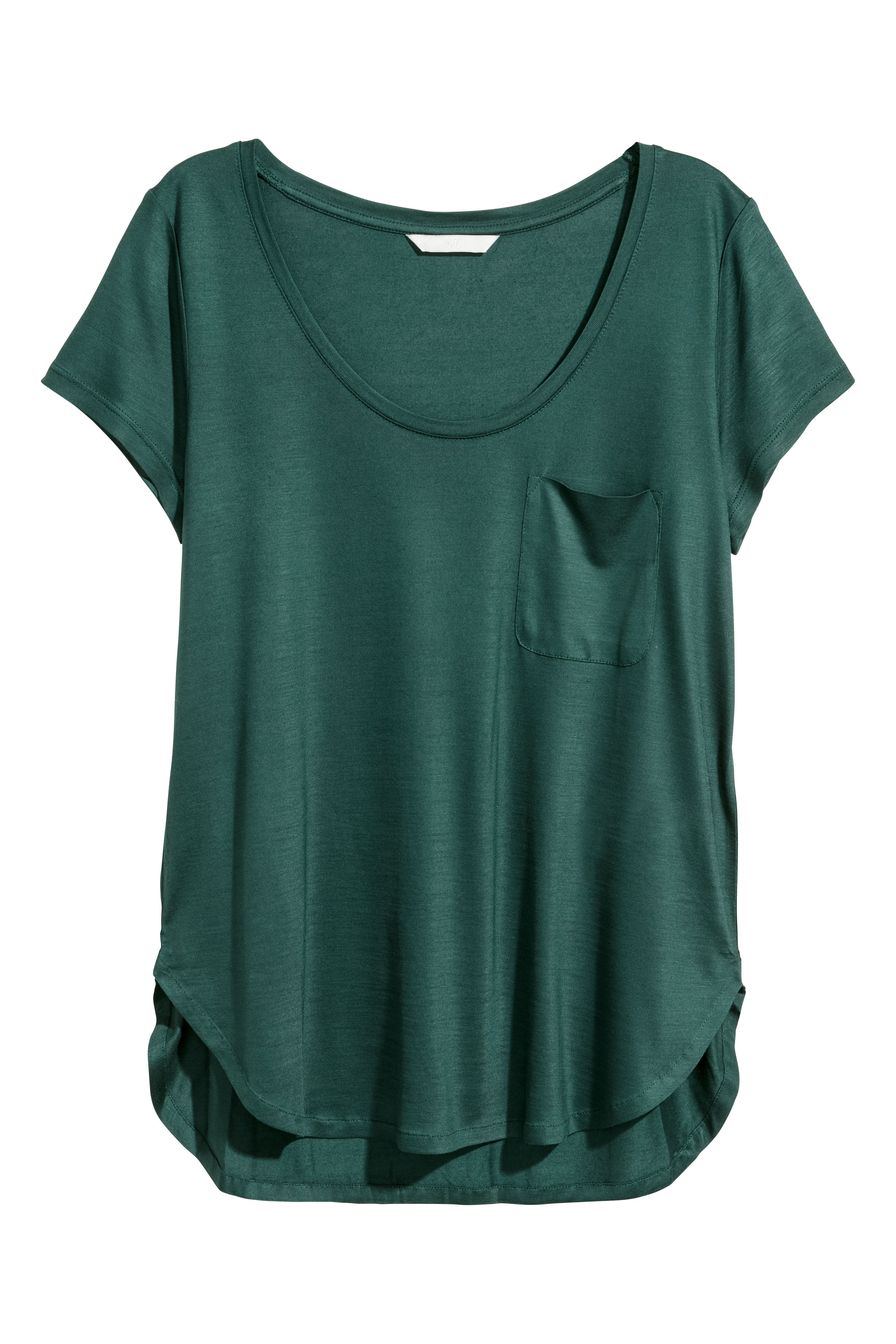 

Футболка H&M 0548613-3615 S зеленый