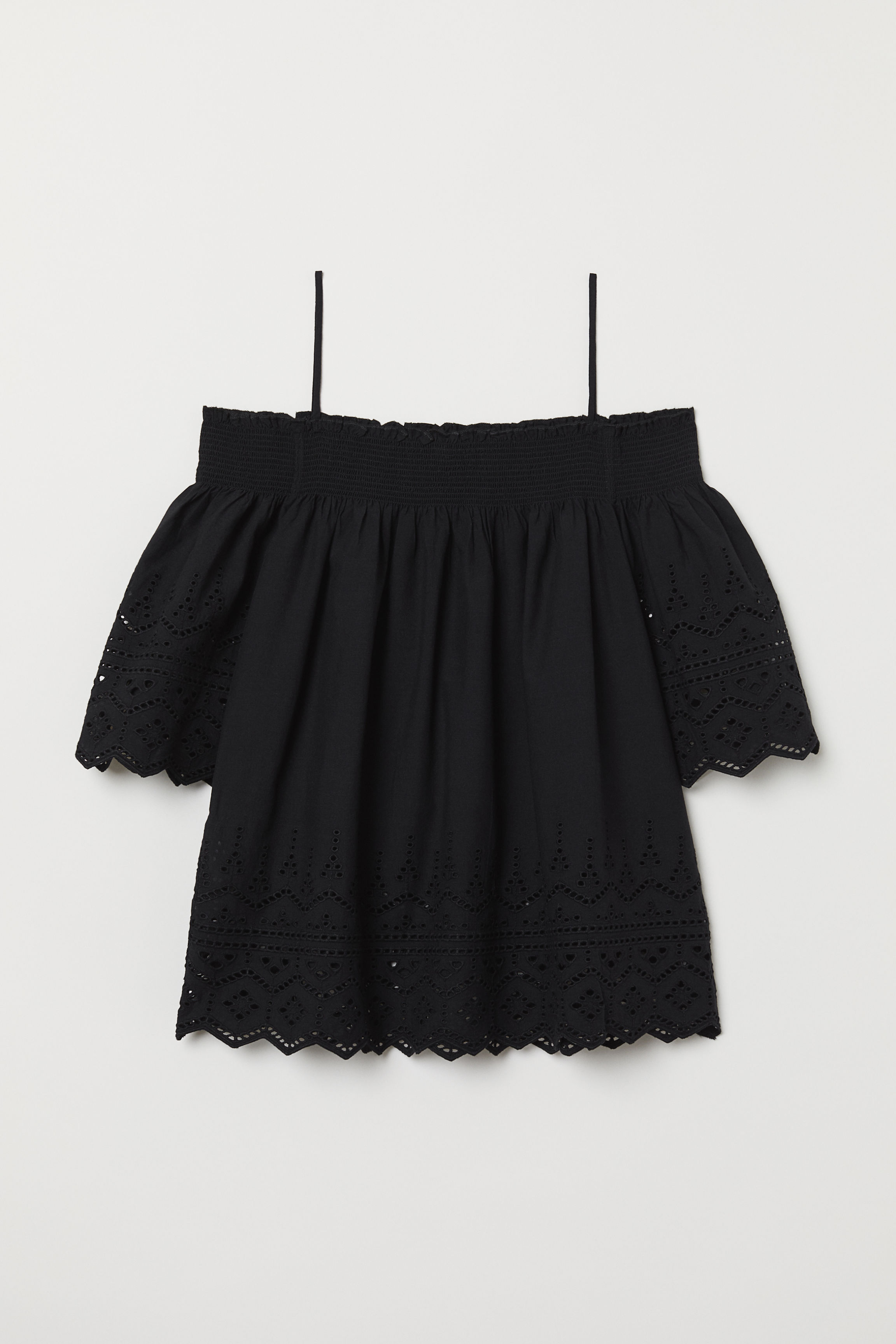 

Блуза H&M 0665652-02  черный, Блуза H&M 0665652-02 34 черный