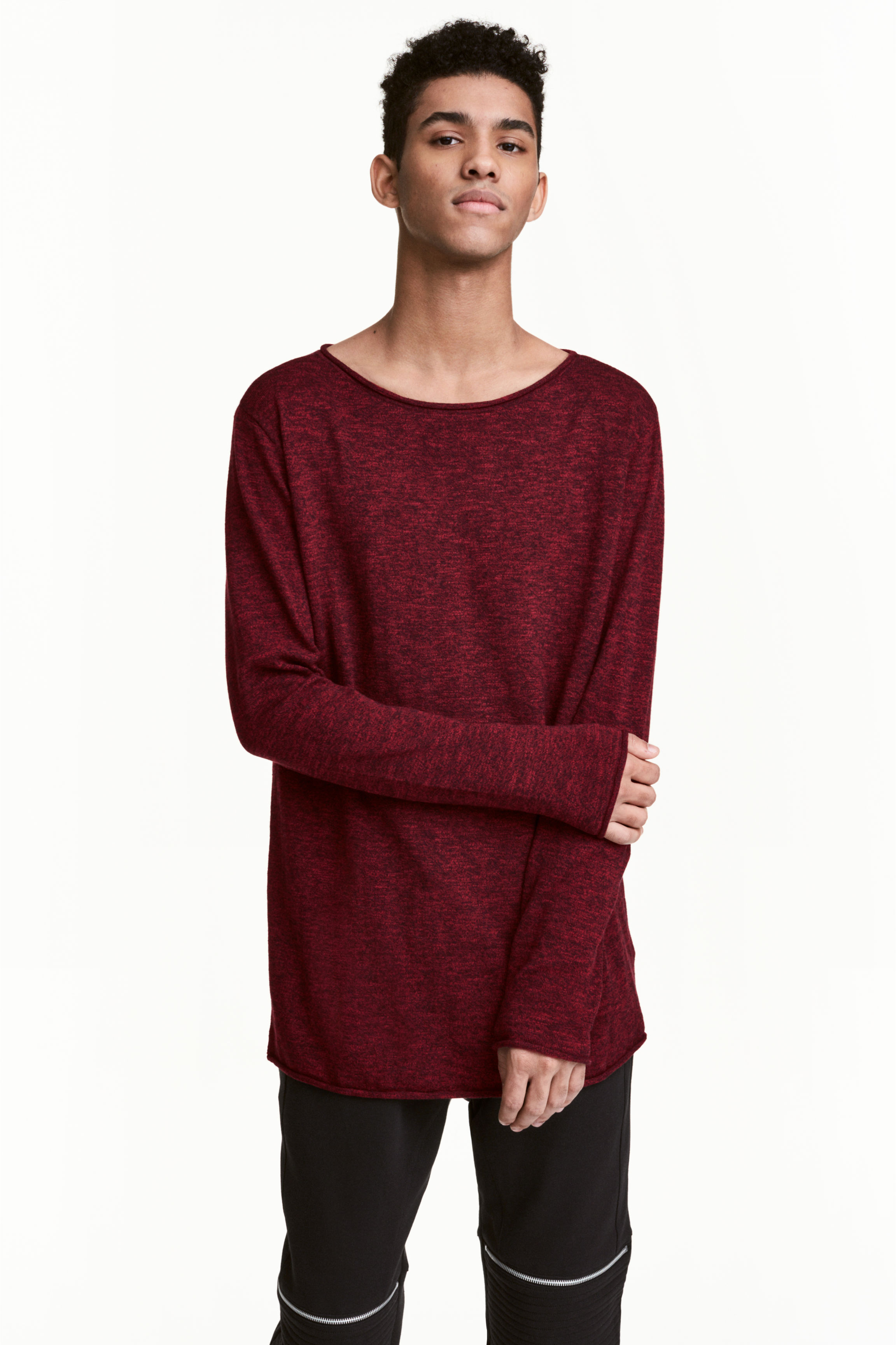 

Джемпер H&M 0466925 S бордовый