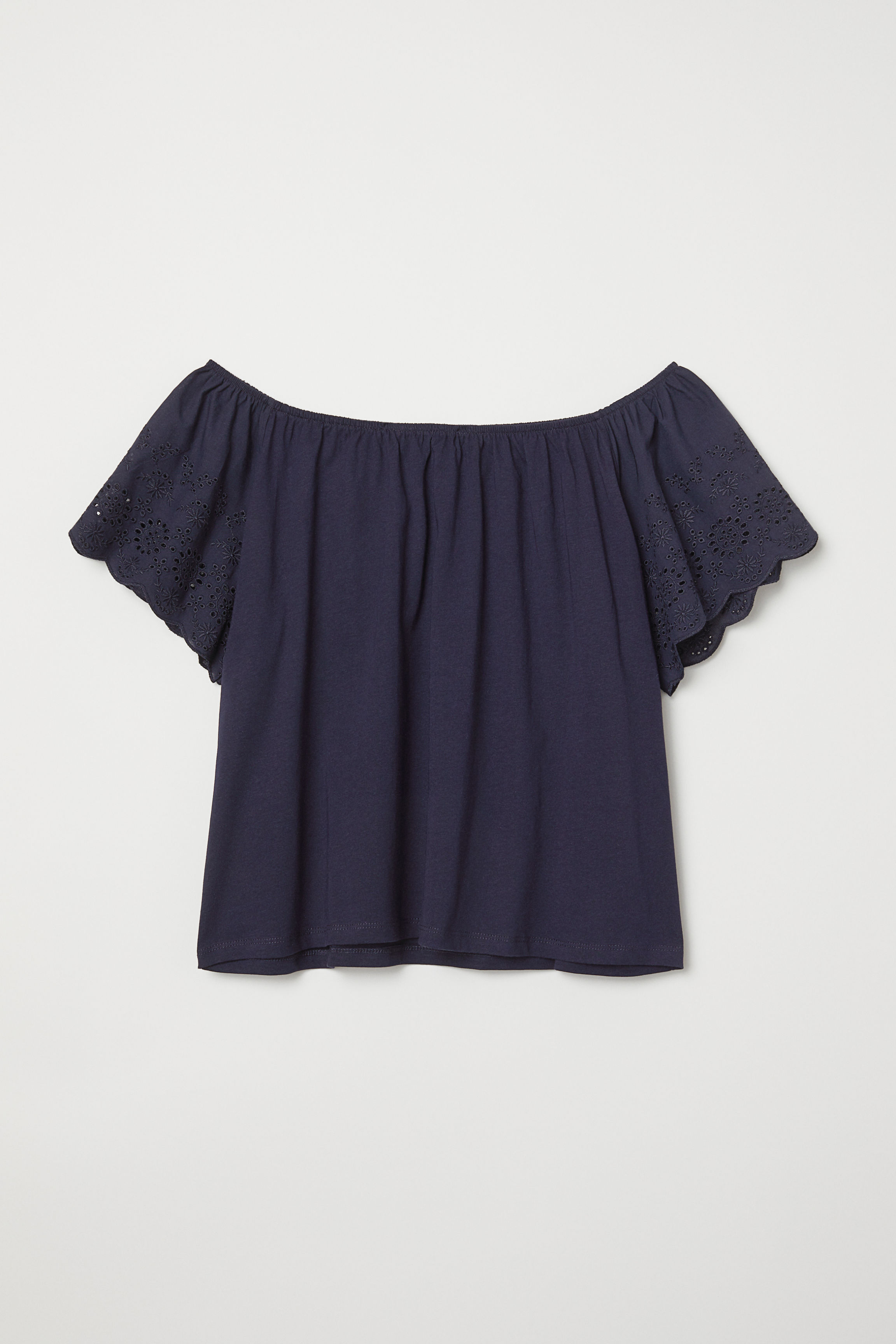 

Блуза H&M 0613465 L синий