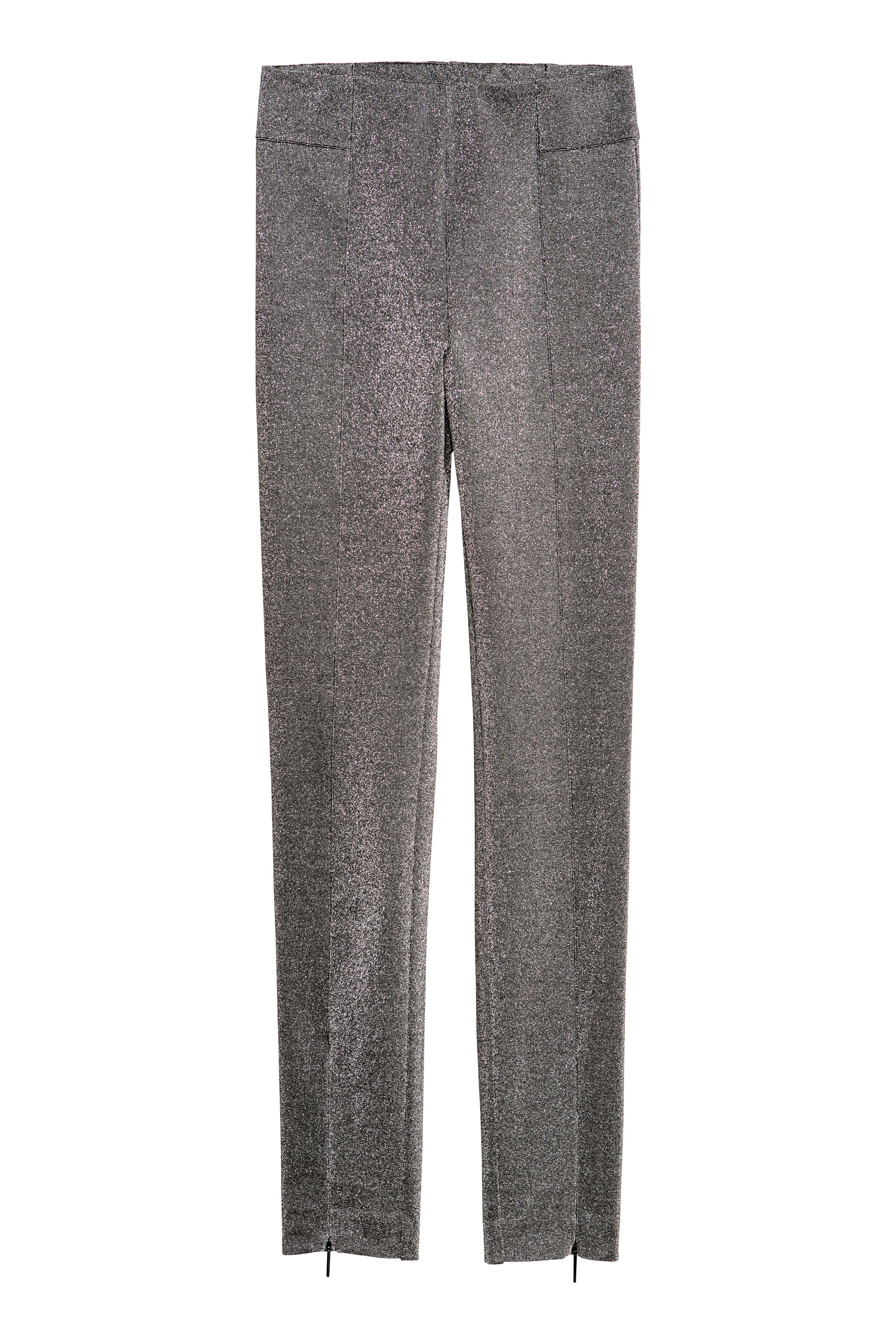 

Брюки H&M 0547752  серебристый, Брюки H&M 0547752 32 серебристый