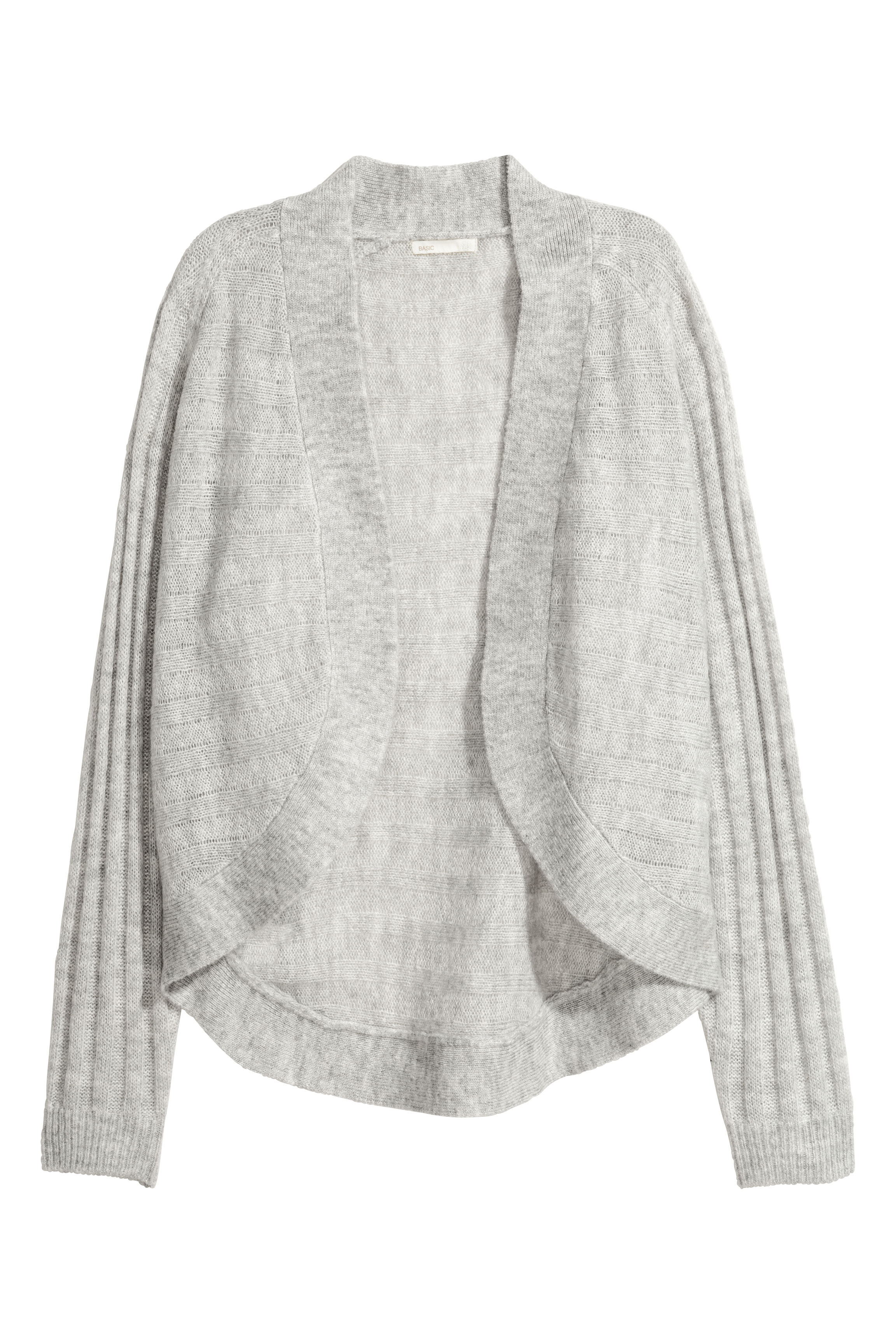 

Кардиган H&M 0553853  серый, Кардиган H&M 0553853 XS серый