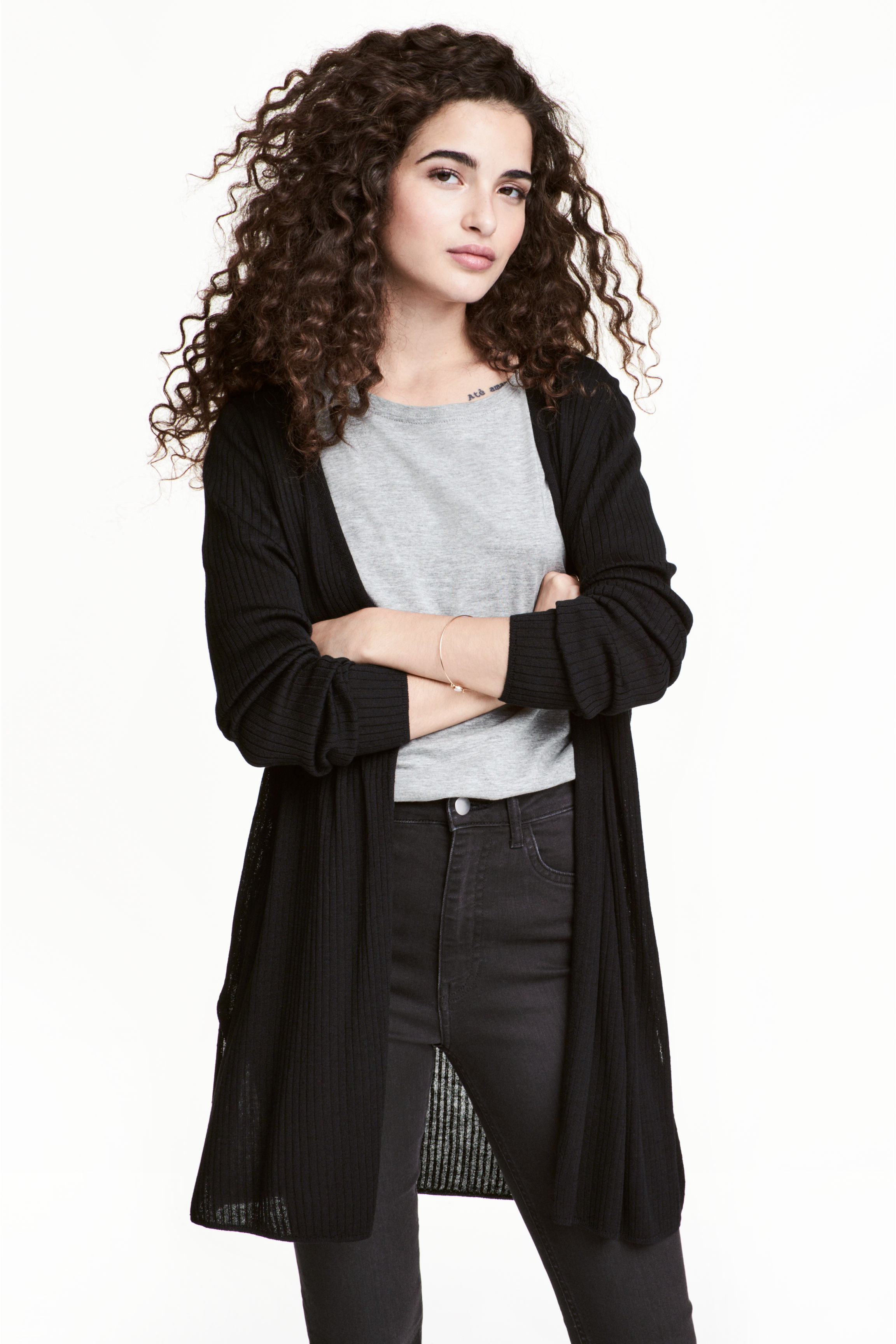 

Кардиган H&M 0484914  черный, Кардиган H&M 0484914 XS черный