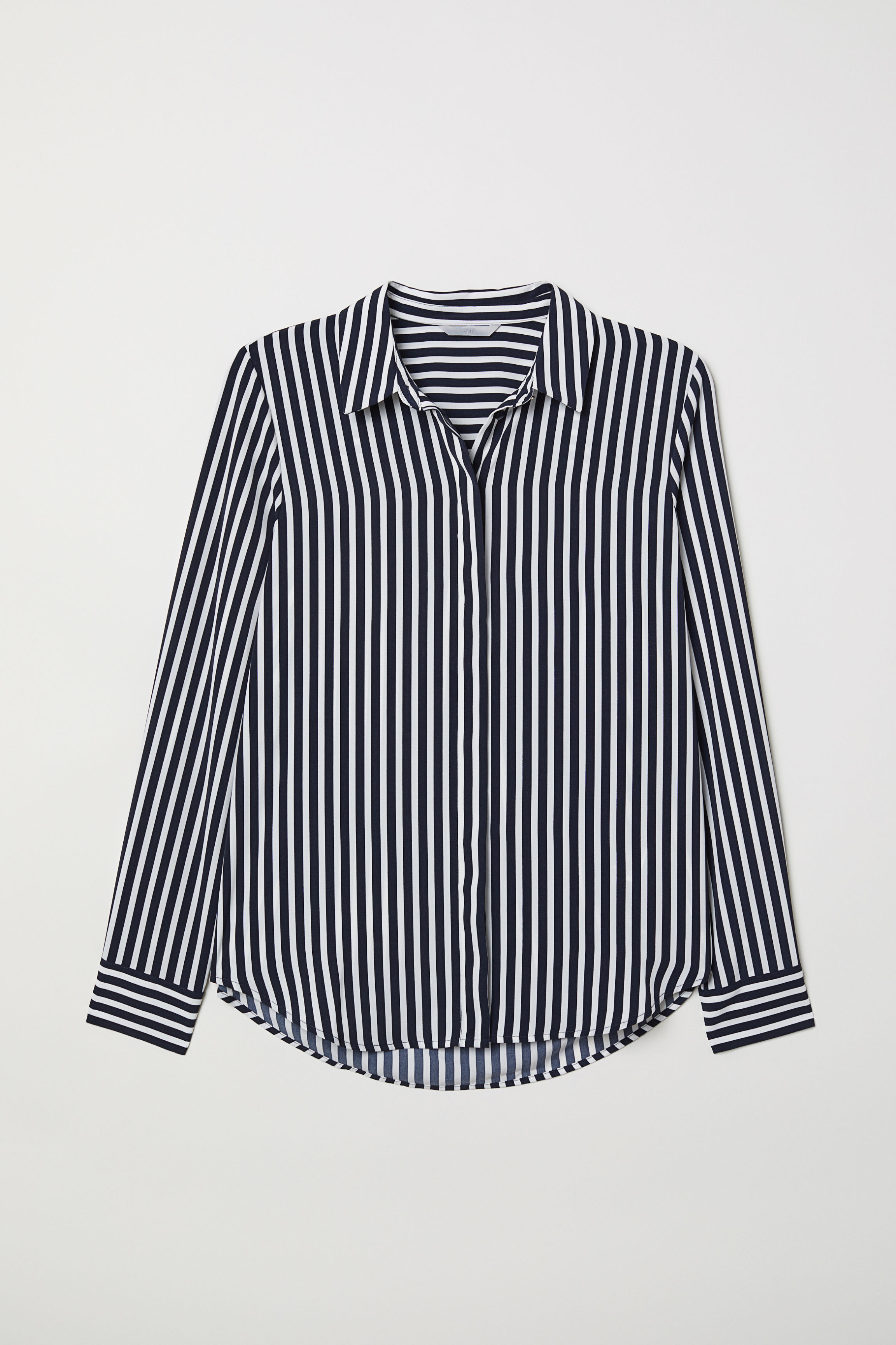 

Блуза H&M 0688873-4914  полоска, Блуза H&M 0688873-4914 40 полоска
