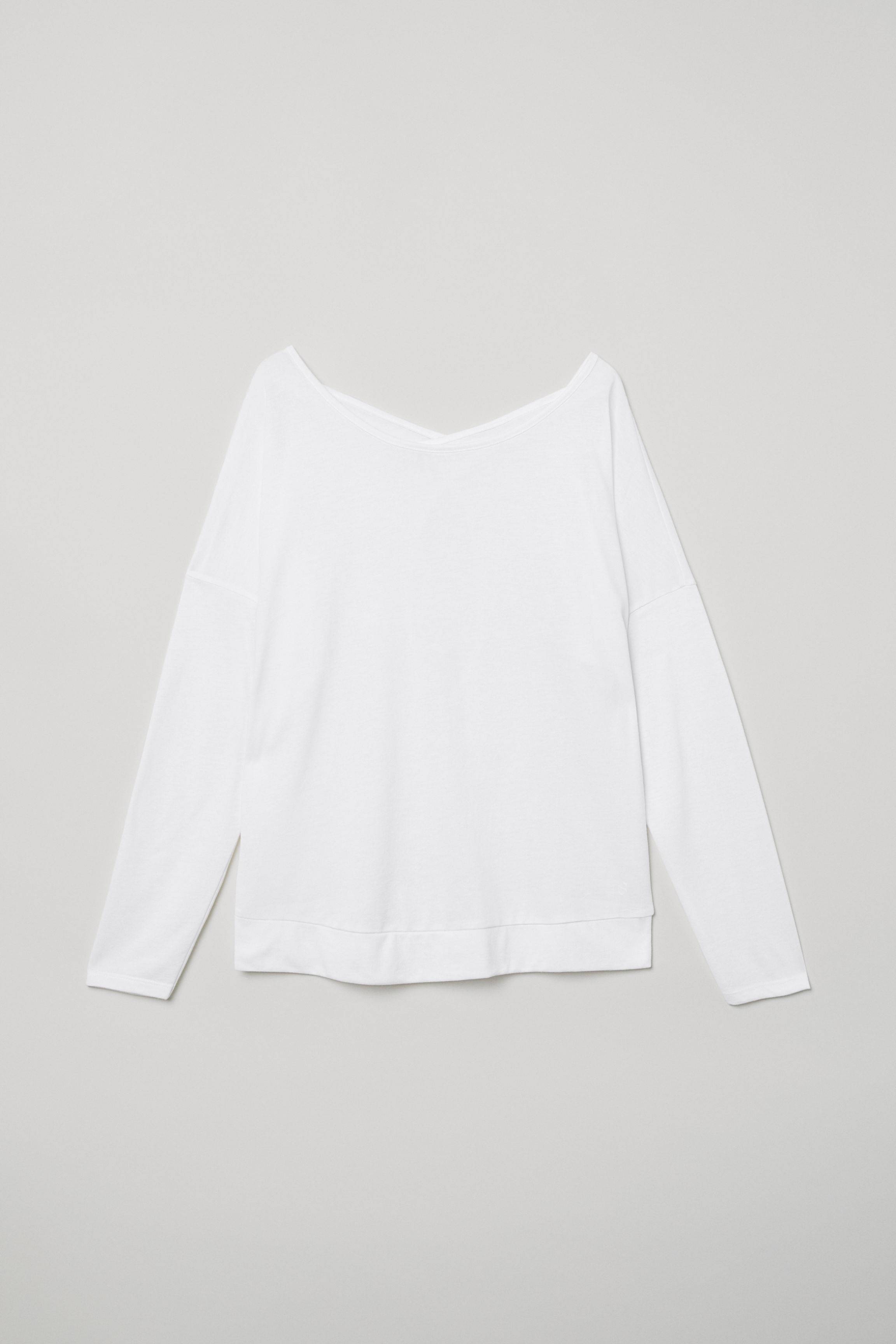 

Реглан H&M SPORT 0568065  белый, Реглан H&M SPORT 0568065 XL белый