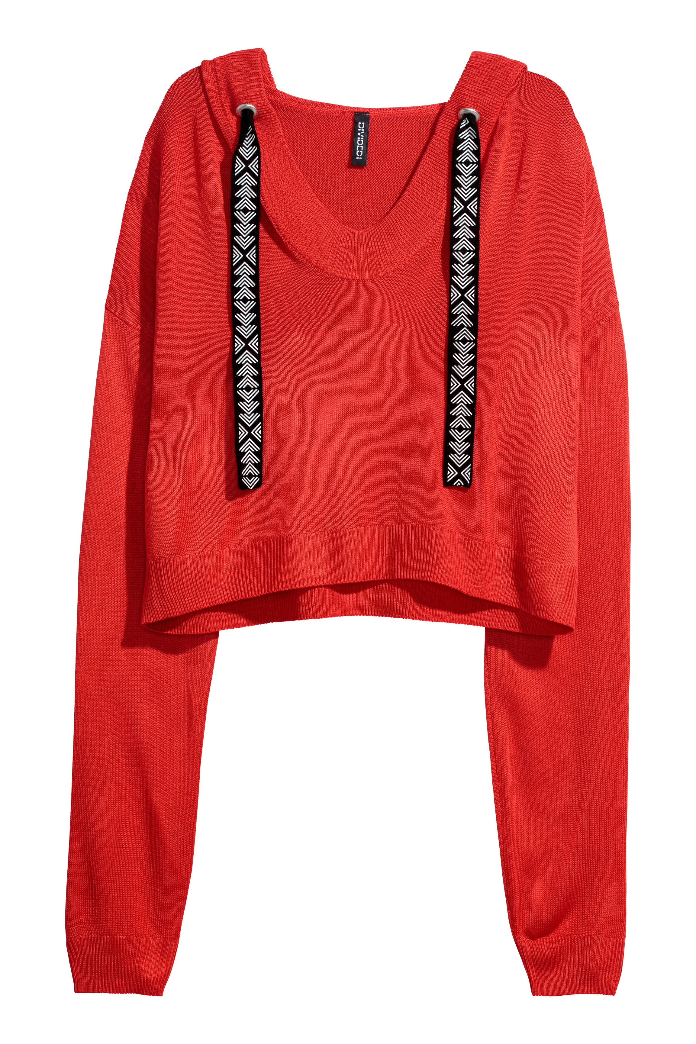 

Худи H&M 0506495-3553 M красный