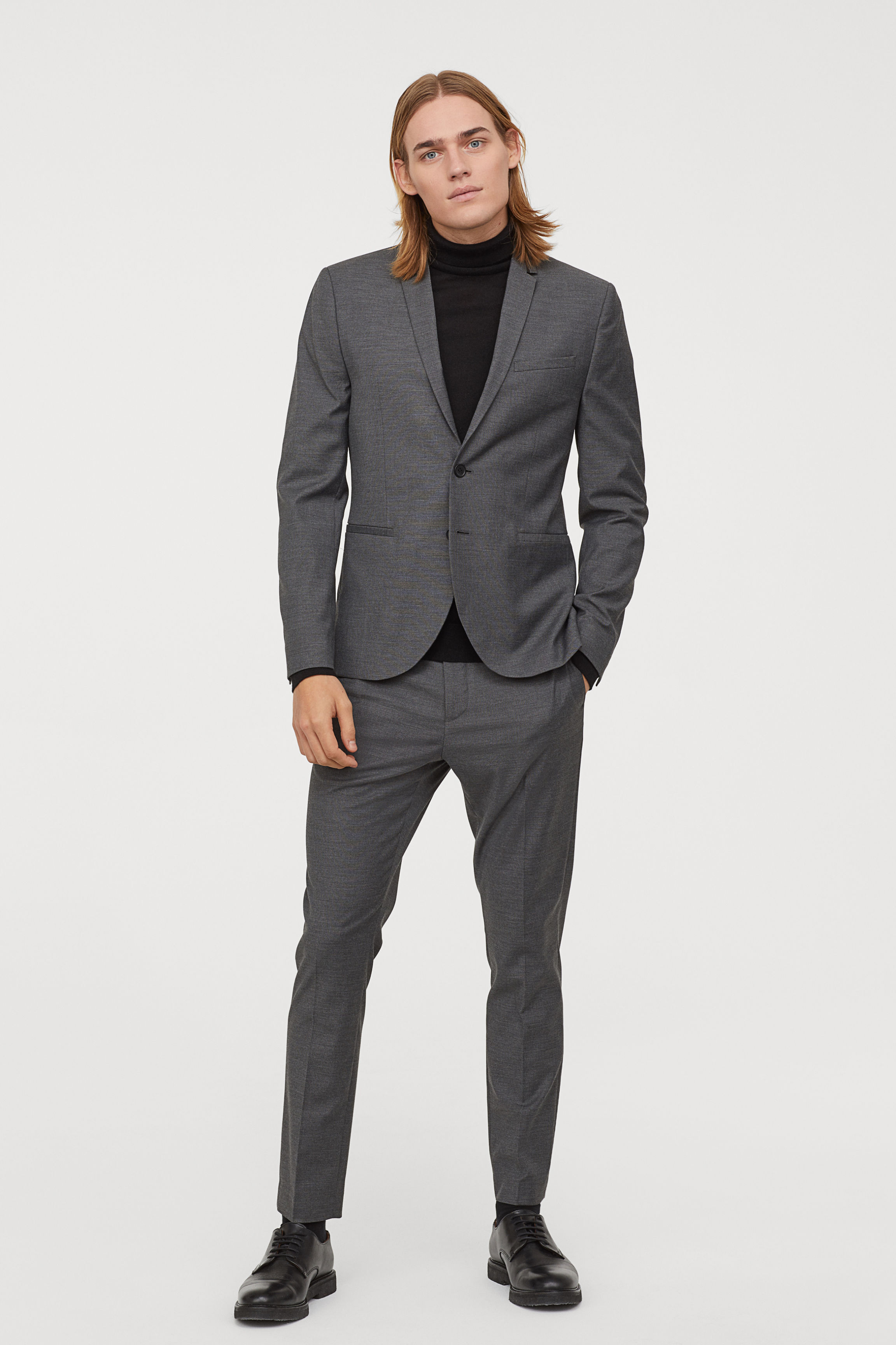 

Брюки H&M 0633240 48 серый