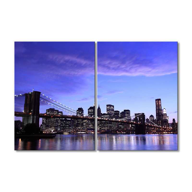 

Модульная картина Artel «Висячий мост в Нью Йорке» 2 модуля 50x75 см