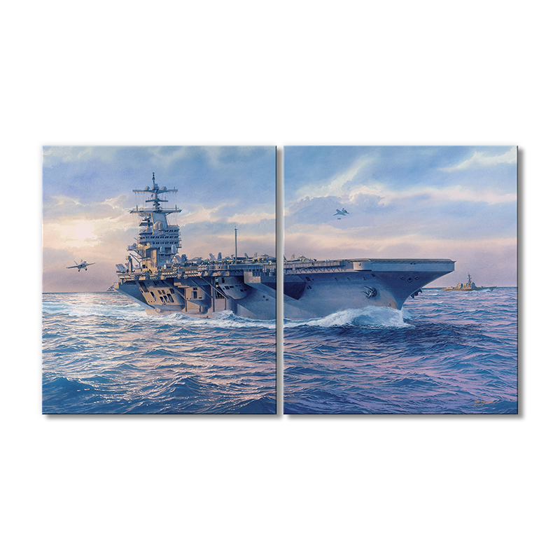 

Модульная картина Artel «Военно-морской авианосец» 2 модуля 80x120 см