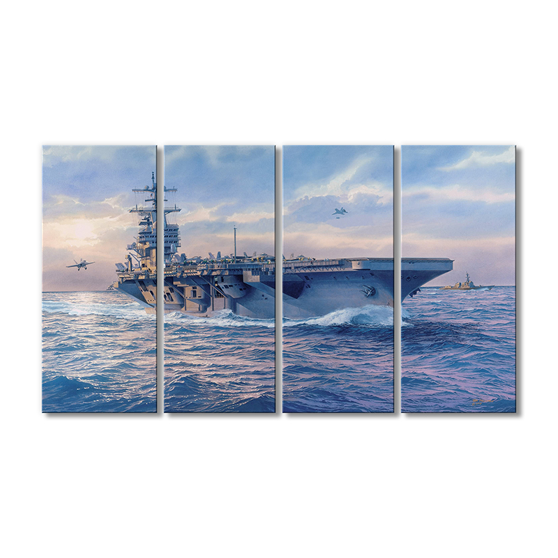 

Модульная картина Artel «Военно-морской авианосец» 4 модуля 60x90 см