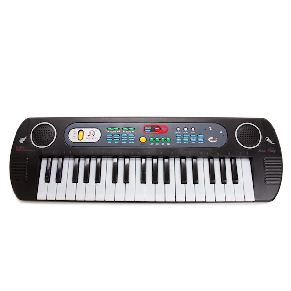 

Детский синтезатор Electronic Keyboard пианино с микрофоном MQ-3783 черный