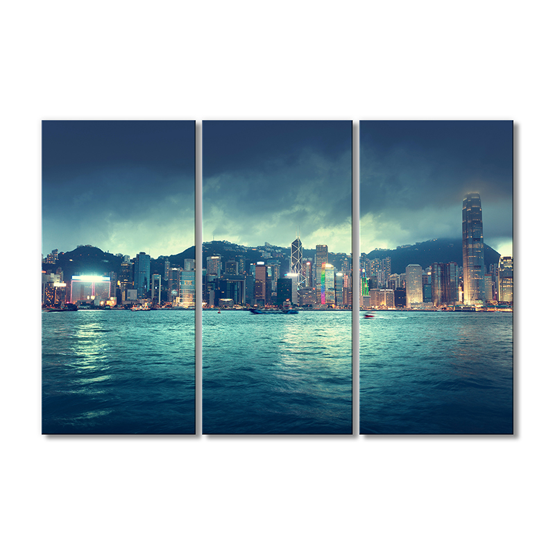 

Модульная картина Artel «Виктория Гавань в Гонконге» 3 модуля 60x90 см