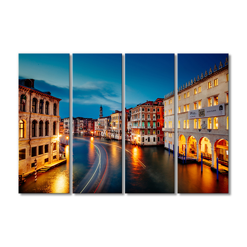

Модульная картина Artel «Вечер на Гранд-канале Венеции» 4 модуля 80x120 см