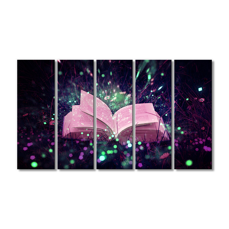 

Модульная картина Artel «Волшебная книга» 5 модулей 80x120 см