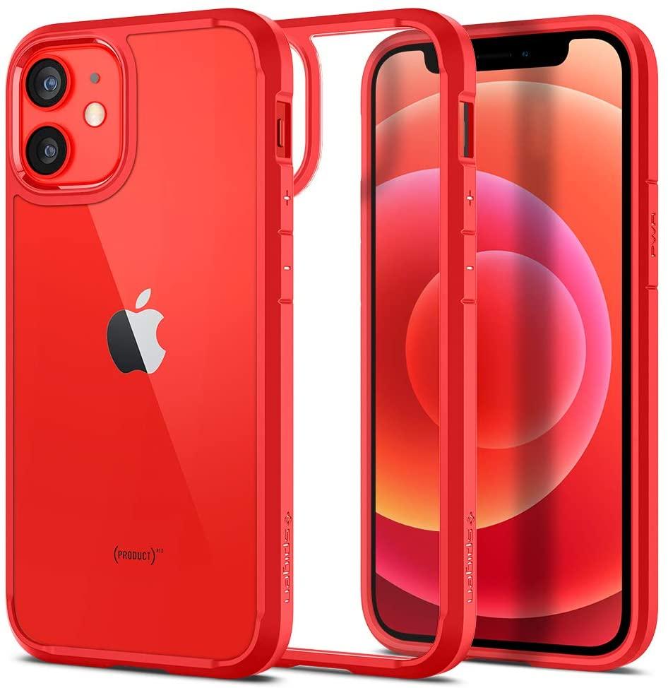 

Чехол Spigen для iPhone 12 mini Ultra Hybrid Red