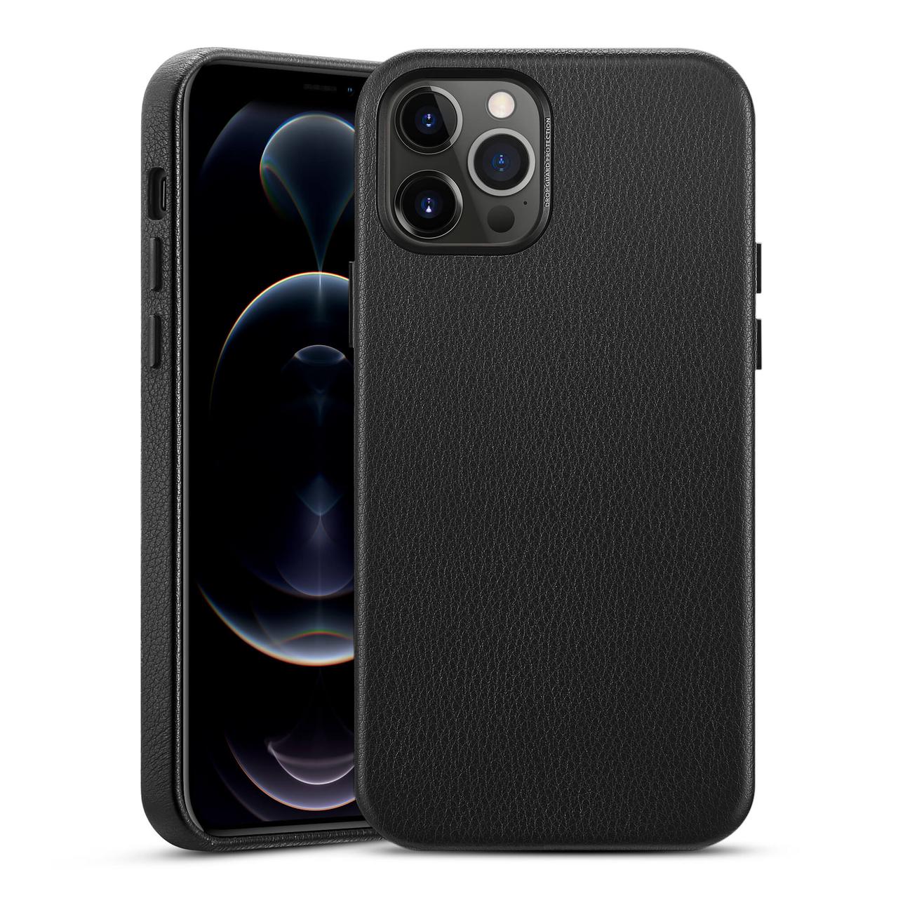 

Чехол ESR для iPhone 12 Pro Max Metro Premium Leather Black